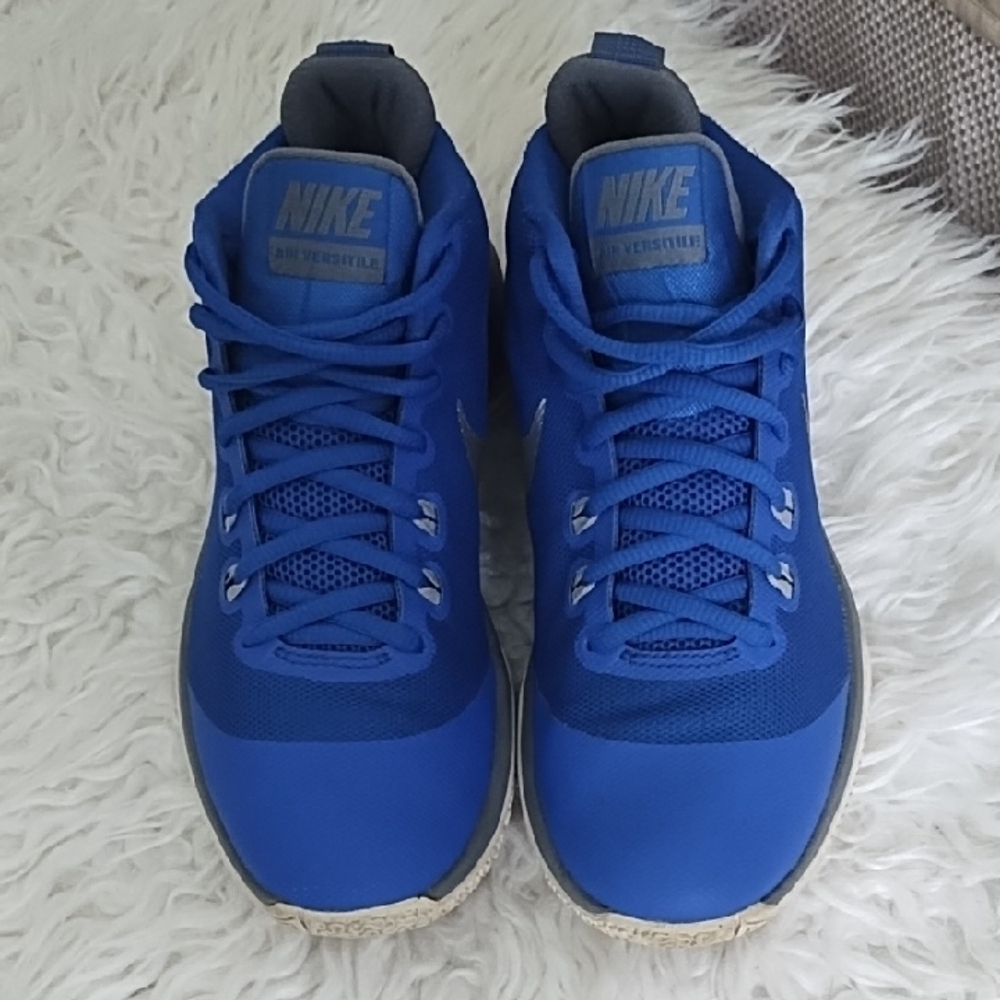 Nike Blue Air Versatile Athletic Basketball Shoes